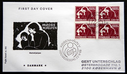 Denmark 1988 The Mothers Aid Institution Of 1983 MiNr.929 FDC ( Lot Ks) - FDC
