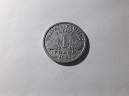 MIX2 FRANCIA 1 FRANCO 1943 IN BB - 1 Franc