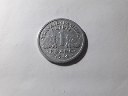 MIX2 FRANCIA 1 FRANCO 1944 IN BB - 1 Franc