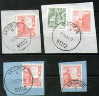 Yugoslavia,1981,turismus,Y&T#1279+1536+1764,cancel:Skopje,as Scan - Used Stamps