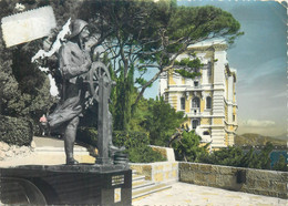 Postcard France Monaco Le Musee Oceanographique Et Monument De S.A.S Prince Albert I - Museo Oceanografico