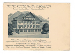 DH1238 - GARMISCH - HOTEL ROTER HAHN - Garmisch-Partenkirchen