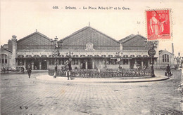 CPA - FRANCE - 45 - ORLEANS - La Place Albert 1er Et La Gare - AG - Orleans
