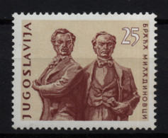 2326 Yugoslavia 1961 Centenary, Brothers Miladinovc MNH - Ungebraucht