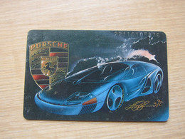 S72 09.92 Porsche Car, Used,not In Very Fine Condition - S-Series: Schalterserie Mit Fremdfirmenreklame