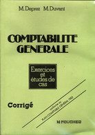 Compta Générale. Exercices Et études De Cas. Corrigé De Michel Deprez (1982) - Boekhouding & Beheer