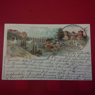 SOUVENIR DE LUXEMBOURG LITHOGRAPHIE - Luxemburg - Stadt