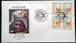 Denmark1988  Emergency Aid Of The Danish National Church  Minr.918   FDC   ( Lot Ks ) - FDC