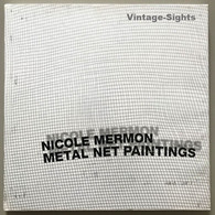 Nicole Merman: Metal Net Paintings (Rare Graphic Design / Art Book 2009) - Grafica & Design