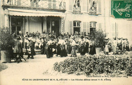 Dijon * Les Fêtes Du Couronnement De Notre Dame D'étang * Les Pèlerins Défilent Devant Notre Dame D'étang * Religion - Dijon