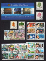 Saint-Marin  - Lot De Timbres Obliteres - Used Stamps