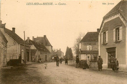 Lessard En Bresse * Rue Du Centre Du Village * épicerie MOREAU * Hôtel De La Poste * Le Facteur - Andere & Zonder Classificatie