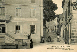 St Just Sur Loire * Rue Et La Montée Du Marronnier * Poste Ptt * Villageois - Andere & Zonder Classificatie