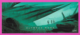 Marque Page.   BD.   Olympus Mons.   Bec & Raffaele.    Editions Soleil (groupe Delcourt)         Bookmark. - Marque-Pages