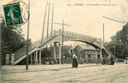 Lorient * La Passerelle Du Cours Chazelles * Ligne Chemin De Fer - Lorient