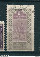 19 Haut Sénégal Et Niger - Targui  Timbre Sénégal (1914) Oblitéré - Usati