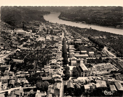 Ampuis * Vue Générale Aérienne Sur Le Village Et Le Rhône - Other & Unclassified