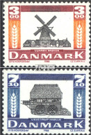 Dänemark 930-931 (kompl.Ausg.) Postfrisch 1988 Alte Mühlen - Ungebraucht
