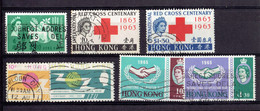 HONG KONG - LOT TP N°209/215 - OB - B à TB - Usados