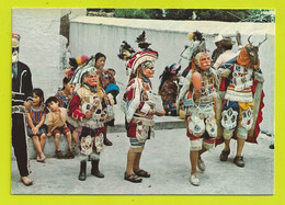 GUATEMALA Indigenas De Chichicastenango Indians Costumes Et Masques Folklore VOIR DOS - Guatemala