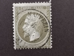 Yvert 19 Oblitération CAD 15 - 1862 Napoleon III