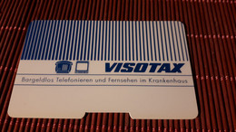 Visotax Card Germany 2 Scans Rare ! - Origen Desconocido