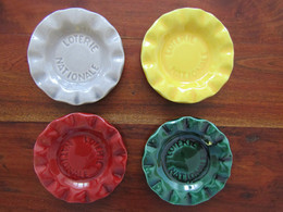 Cendriers ( 4) Loterie Nationale Faïencerie St Clement Année 1964 - Ashtrays