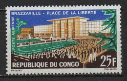 Congo  - 1963 - Place De La Liberté   - PA 12 - Neuf * - MLH - Neufs