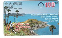 Thailand  - L&G - Marathon 1997 - King`s Cup Phuket - 100 Baht - 763C - Thaïland