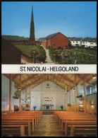 (B8499) AK Helgoland, Kirche St. Nicolai - Helgoland