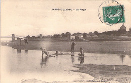 CPA - FRANCE - 45 - JARGEAU - La Plage - Enfants Dans L'eau - Jargeau