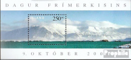 Island Block29 (kompl.Ausg.) Postfrisch 2001 Tag Der Briefmarke - Blocks & Sheetlets