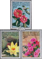 Belgien 1580II-1582II (kompl.Ausg.) Postfrisch 1970 Genter Blumenschau - Ungebraucht