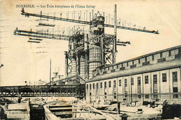 Dombasle * Les Trois Aéroplanes De L'usine SOLVAY * Grues * Industrie - Other & Unclassified