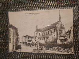 Carte CERNAY  Eglise 1914/1918 Voir état A Gauche - Cernay