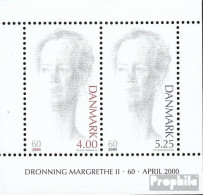 Dänemark Block14 (kompl.Ausg.) Postfrisch 2000 Königin Margarethe II. - Blocs-feuillets