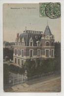 Deauville (14) : La Villa Bourgeoise Dite "Sainte-Claire" En 1907 PF. - Deauville