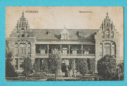 * Heerlen (Limburg - Nederland) * (H.W.K. - Uitgave H. Te Poel) Sanatorium, Animée, Enfants, Jardin, Façade, Old - Heerlen