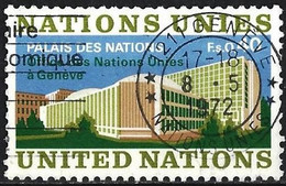 United Nations (Genova) 1972 - Mi 22 - YT 22 ( New U.N.O. Building ) - Gebraucht