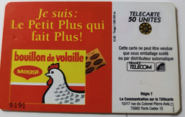 RARE : NUMEROTEE SUR MAGGI 50U - Variétés