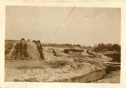 POSITION DE BATTERIES DU I/25 PRES SAINT HILAIRE LE GRAND 03/1916  WW1 PHOTO 6.50X4.50 CM Ref80 - Krieg, Militär