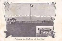 CPA HERGILSWIL BEI WILLISAU- NAPF HOTEL, MOUNTAIN - Willisau