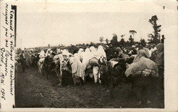 Grèce Mai 1916 Greece Grecia Carte Photo ギリシャ Evacués Villages Macédoniens Occupés Par Nos Troupes 希腊 Rare 그리스 B.Etat - Grèce