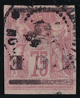 Nouvelle Calédonie N°7a - Surcharge Renversée - Oblitéré - TB - Used Stamps