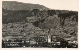 - 74 - ST. CERGUES (Hte. Savoie) - Vue Générale Et Les Voirons. - Carte-photo - - Saint-Cergues