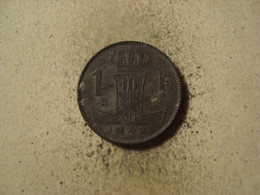 MONNAIE BELGIQUE 1 FRANC 1942 ( Belgique - Belgie ) - 1 Franc