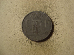 MONNAIE BELGIQUE 1 FRANC 1942 ( Belgie - Belgique ) - 1 Franc