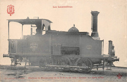 ¤¤  -  Chemin De Fer  -  Les Locomotives  -  Machine De Manoeuvre De La Compagnie Du P.L.M. Dite " Coucou "      -   ¤¤ - Trenes