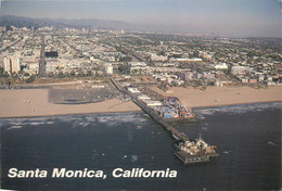 Postcard USA Santa Monica Pier CA California 2000 - Sonstige & Ohne Zuordnung