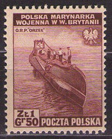 POLAND EXILE IN LONDON  Mi 367  MNH** - Regering In Londen(Ballingschap)